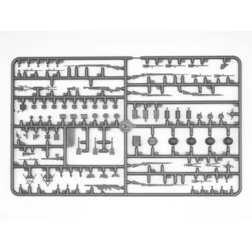 Французька піхота в протигазах, 1916 (4 фігури)