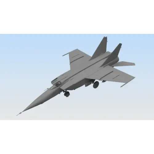 Сборная модель самолета Сборная модель 1:72 Советский самолет-разведчик Миг-25 РБ ICM 72173 1:75
