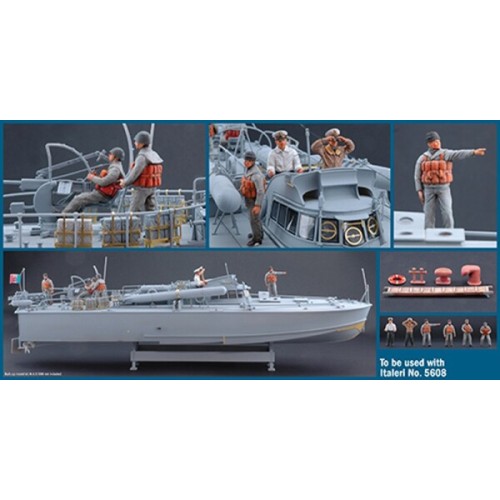 Збірна модель 1:35 Фігури екіпаж та аксесуари M.A.S. Italeri 5611