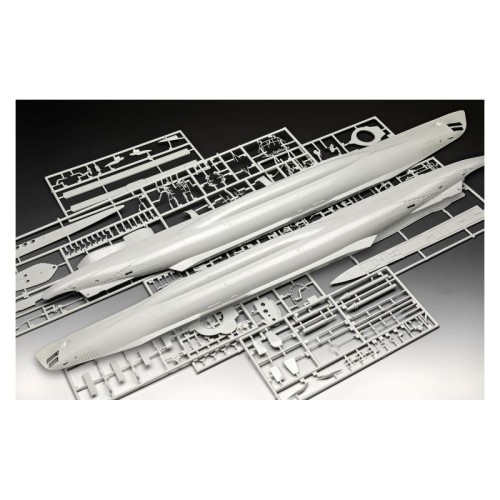 Збірна модель-копія Revell Німецький підводний човен типу VII C/41, рів 5, м: 1:72
