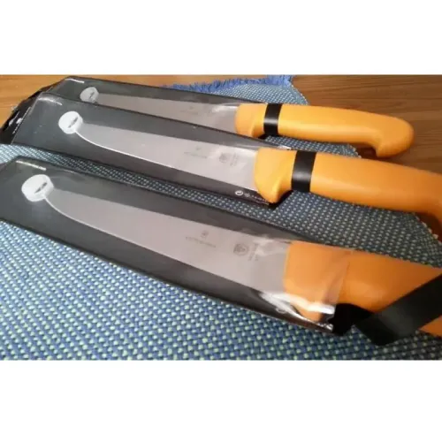 Обробний ніж для м'яса Victorinox SWIBO 18см жовт 5.8411.18