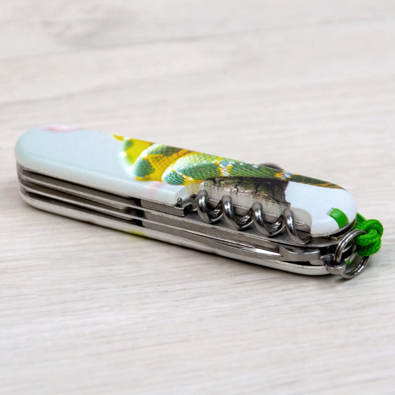 Складаний ніж Victorinox CLIMBER ZODIAC Зелена змія 1.3703.7.Z4270pk