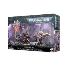 Набор миниатюр WARHAMMER 40000: BLACK TEMPLARS - GRIMALDUS & RETINUE