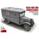 Збірна модель 1:35 Санітарний автобус ГАЗ-03-30 Miniart 35160