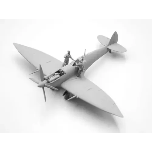 Збірна модель літака Збірна модель 1:48 Набір аеродром Королівських ВПС часів Другої світової війни ICM DS4802 1:48