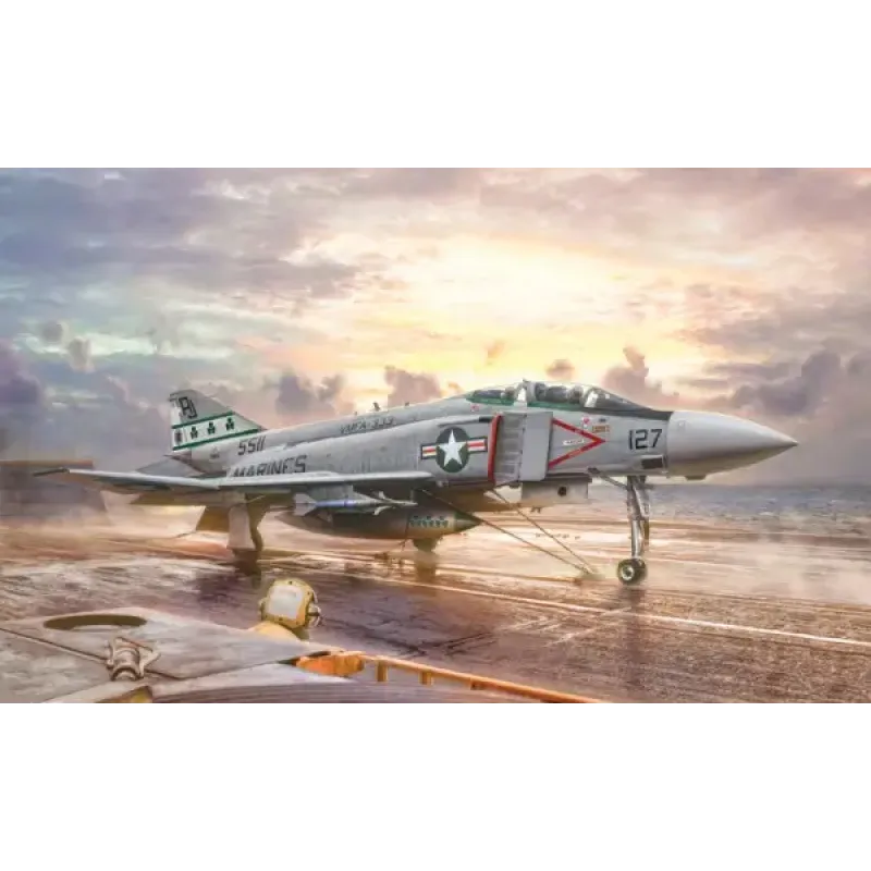 Сборная модель самолета Cборная модель 1:48 Самолет F-4J Фантом ll Италери 2781 1:48
