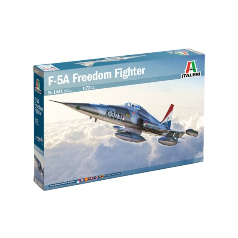 Сборная модель самолета Cборная модель 1:72 Самолет F-5A Freedom Fighter Италери 1441 1:72