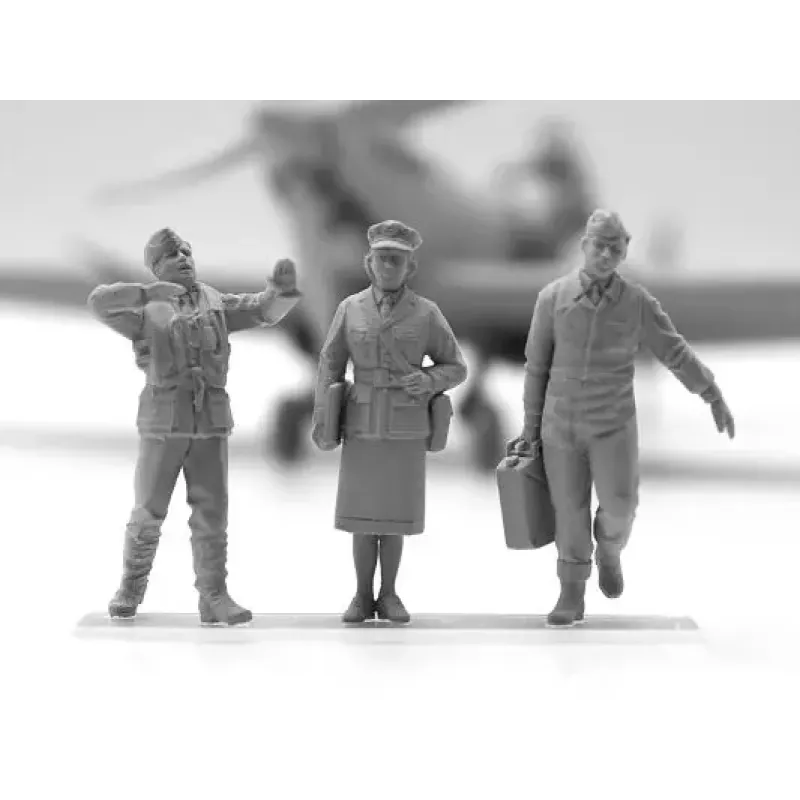 Збірна модель літака Збірна модель 1:48 Набір аеродром Королівських ВПС часів Другої світової війни ICM DS4802 1:48