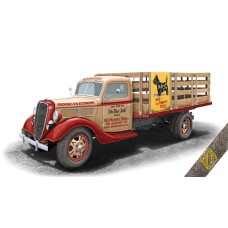 Збірна модель 1:72 Вантажівка з ґратчастим кузовом V-8, США, 1936:37 рр. ACE 72584