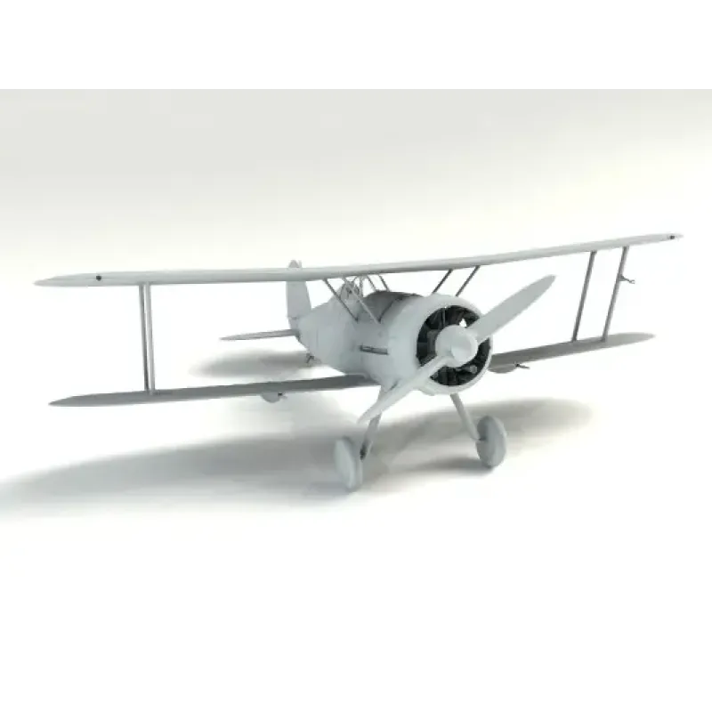 Збірна модель літака Збірна модель 1:32 Британський винищувач Gloster Sea Gladiator Mk.II з британськими пілотами в тропічній уніформі ICM 32043 1:32