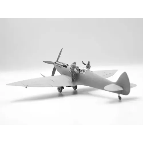 Збірна модель літака Збірна модель 1:48 Набір аеродром Королівських ВПС часів Другої світової війни ICM DS4802 1:48