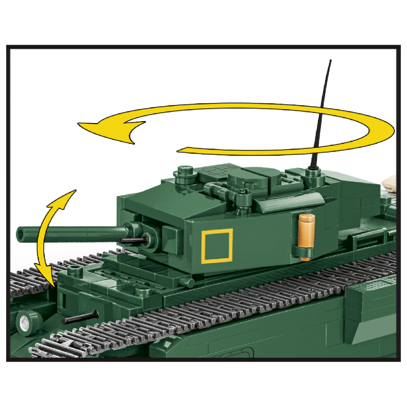 Конструктор COBI Company of Heroes 3 Танк Mk III Черчилль, 654 деталей