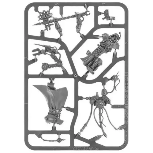 Мініатюра WARHAMMER 40000: ADEPTUS MECHANICUS - TECH-PRIEST ENGINSEER
