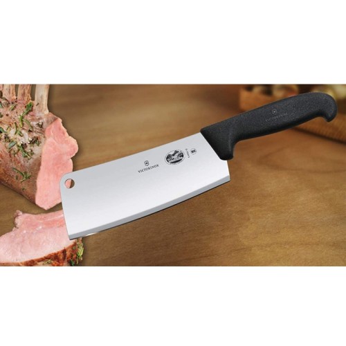 Ніж-сокирка Victorinox FIBROX Cleaver 19см чорн 5.4003.19