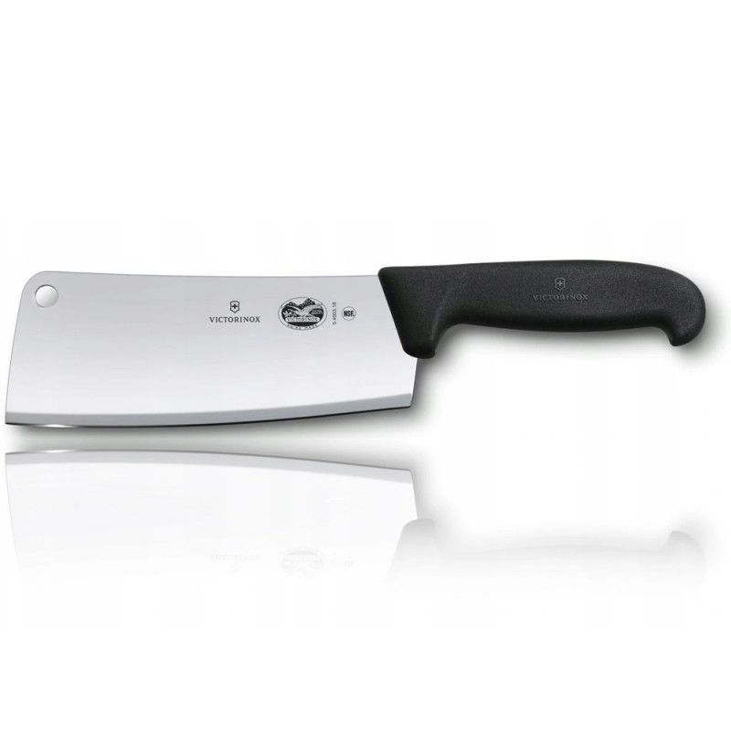 Нож-топорик для мяса 19 см Victorinox FIBROX Cleaver 5.4003.19