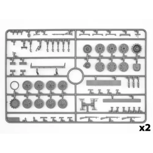 Німецький бронетранспортер Sd.Kfz.251/1 Ausf.A, ІІ МВ (ICM 35101)