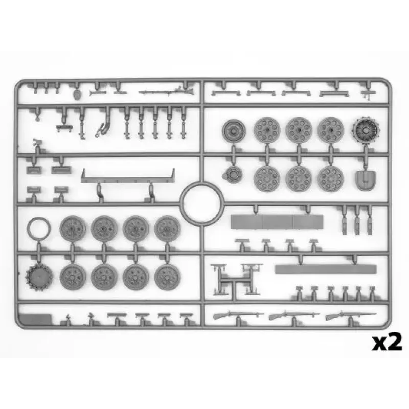 Германский бронетранспортер Sd.Kfz.251/1 Ausf.A, ІІ МВ (ICM 35101)
