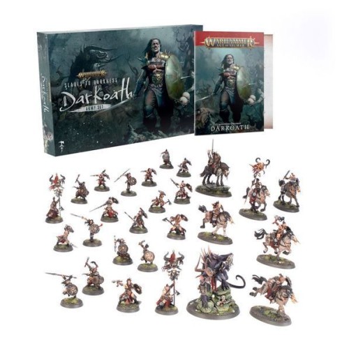 Набір мініатюр AGE OF SIGMAR: SLAVES TO DARKNESS - DARKOATH ARMY SET ENG