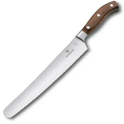 Ніж для хліба Victorinox GRAND MAITRE WOOD 26см хвил дерев’ян 7.7430.26G
