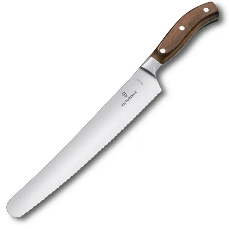 Ніж для хліба Victorinox GRAND MAITRE WOOD 26см хвил дерев’ян 7.7430.26G