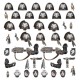 Набір мініатюр WARHAMMER 40000: RAVEN GUARD - PRIMARIS UPGRADES / TRANSFRS