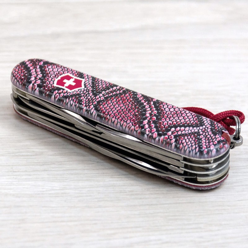 Швейцарский складной нож 91мм Victorinox HUNTSMAN DESIGN 1.3713.R2200pk