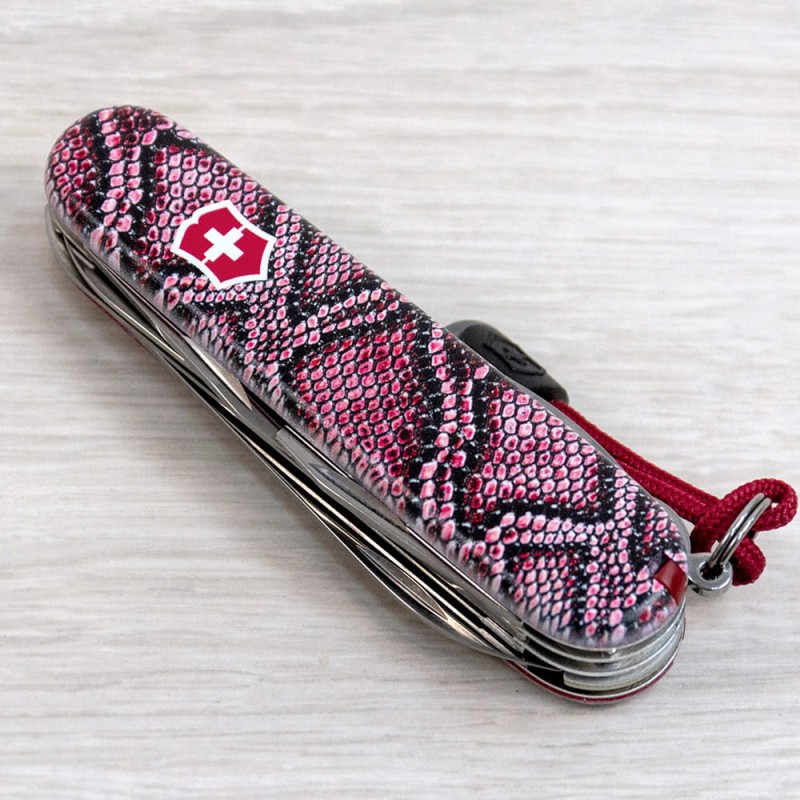 Швейцарский складной нож 91мм Victorinox HUNTSMAN DESIGN 1.3713.R2200pk