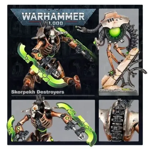 Набор миниатюр WARHAMMER 40000: NECRONS - SKORPEKH DESTROYERS