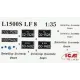 Сборная модель 1:35 Немецкий пожарный автомобиль L1500S LF 8 ICM 35527