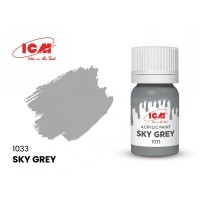 Акриловая краска Sky Grey : Небесно-серый ICM1033