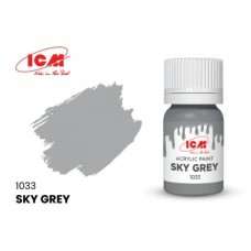 Акриловая краска Sky Grey : Небесно-серый ICM1033