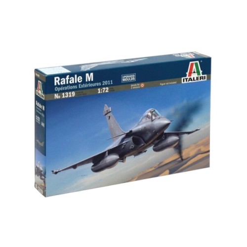 Збірна модель літака Збірна модель 1:72 Літак Rafale M Italeri 1319 1:72