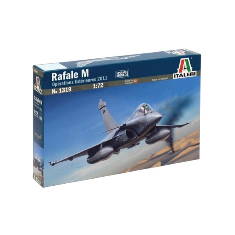 Сборная модель самолета Cборная модель 1:72 Самолет Рафаль M Италери 1319 1:72
