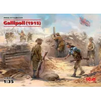 Сборная модель 1:35 фигур Галлиполи (1915 г.) ICMDS3501