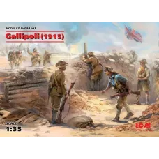 Збірна модель 1:35 фігур Галліполі (1915 р.) ICMDS3501