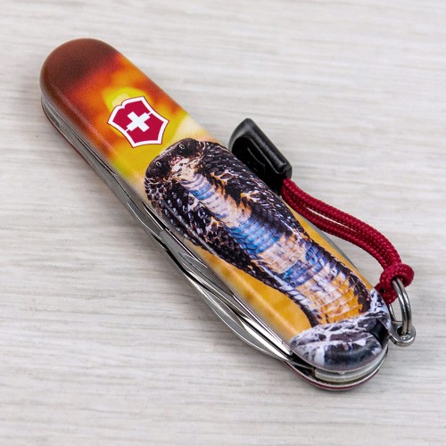 Складаний ніж Victorinox SPARTAN ZODIAC Королівська кобра 1.3603.Z4230pk