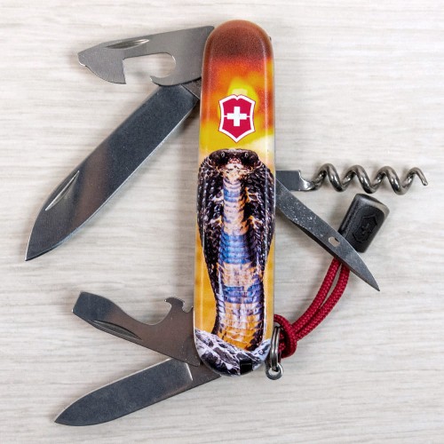 Складаний ніж Victorinox SPARTAN ZODIAC Королівська кобра 1.3603.Z4230pk