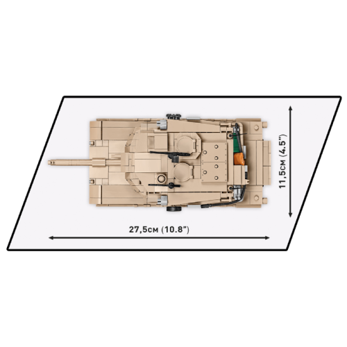 Конструктор COBI Танк M1A2 Абрамс, 975 деталей