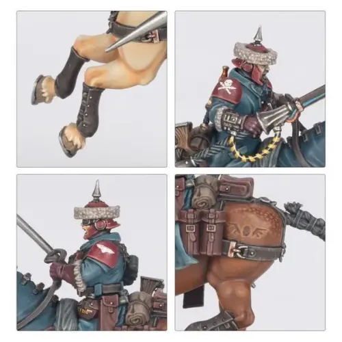 Набір мініатюр WARHAMMER 40000: ASTRA MILITARUM - ATTILAN ROUGH RIDERS