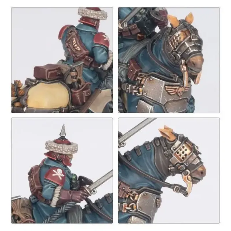 Набір мініатюр WARHAMMER 40000: ASTRA MILITARUM - ATTILAN ROUGH RIDERS