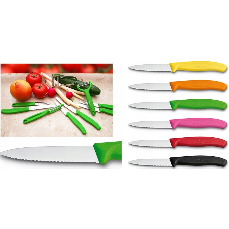 Нож серрейторный 8 см Victorinox SWISS CLASSIC Paring 6.7636.L114