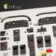 IA-58 Pucara 3D декаль интерьер для комплекта Kinetic 1:48 КЕЛИК K48055