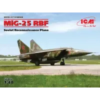 Сборная модель 1:48 Советского самолета-разведчика МиГ-25 ICM48904