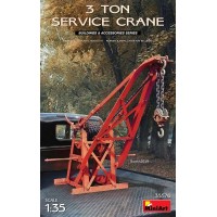 Збірна модель 1:35 Набір 3-тонний кран сервісний MiniArt 35576