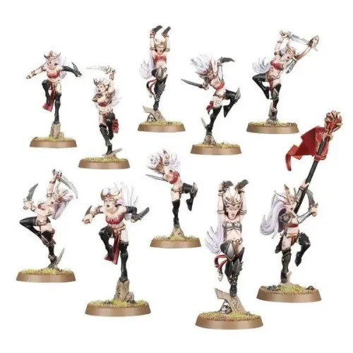 Набор миниатюр AGE OF SIGMAR: DAUGHTERS OF KHAINE - WITCH AELVES