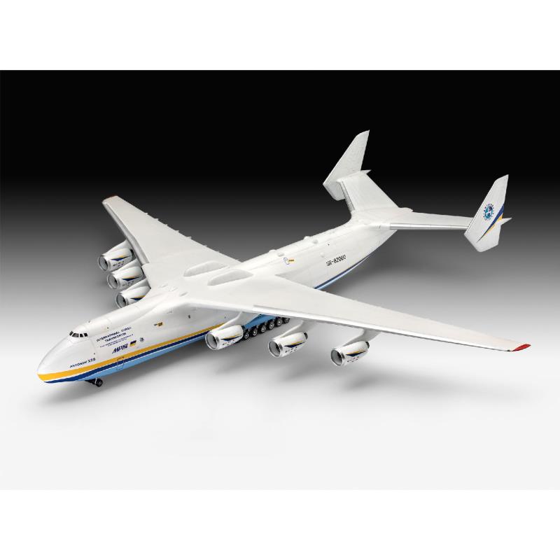 Збірна модель-копія Revell Вантажний літак АН-225 Мрія рівень 5 масштаб 1:144