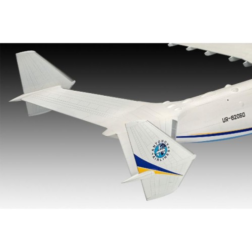 Збірна модель літака Збірна модель-копія Revell Вантажний літак АН-225 Мрія рівень 5 масштаб 1:144 1:144