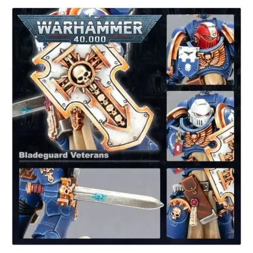 Набір мініатюр WARHAMMER 40000: SPACE MARINES - BLADEGUARD VETERANS