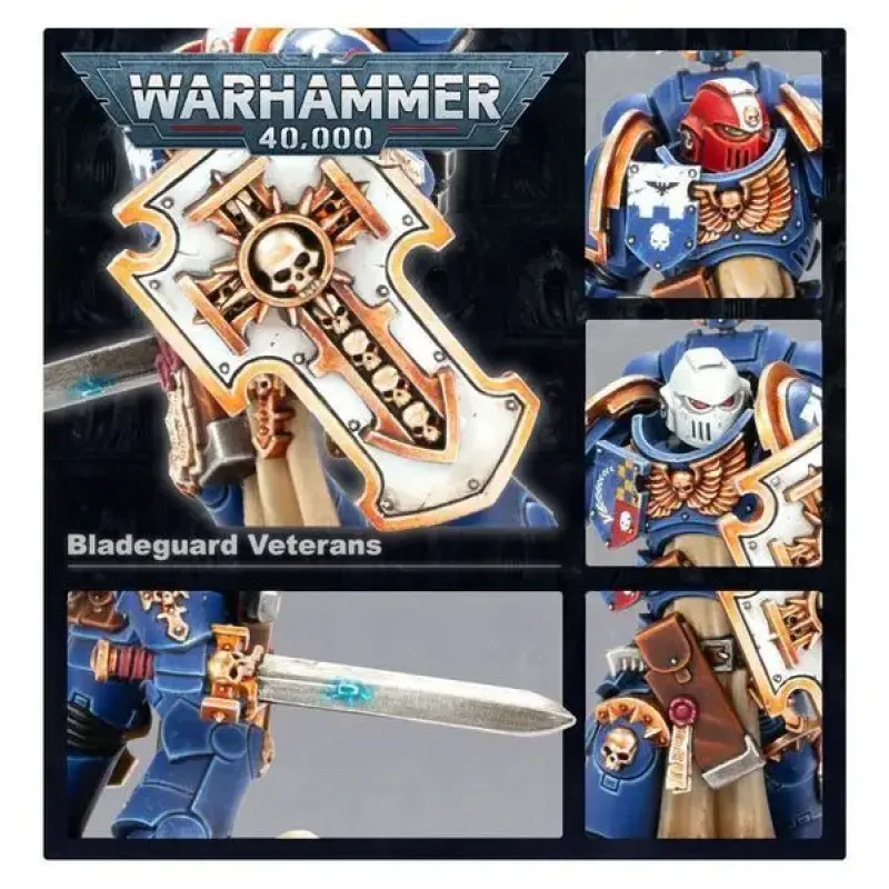 Набір мініатюр WARHAMMER 40000: SPACE MARINES - BLADEGUARD VETERANS