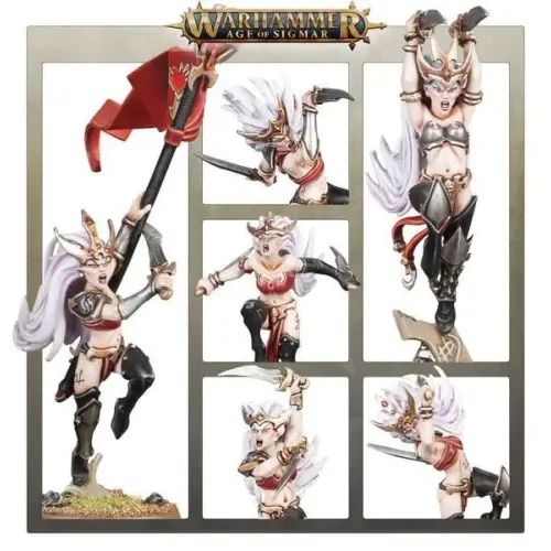 Набор миниатюр AGE OF SIGMAR: DAUGHTERS OF KHAINE - WITCH AELVES